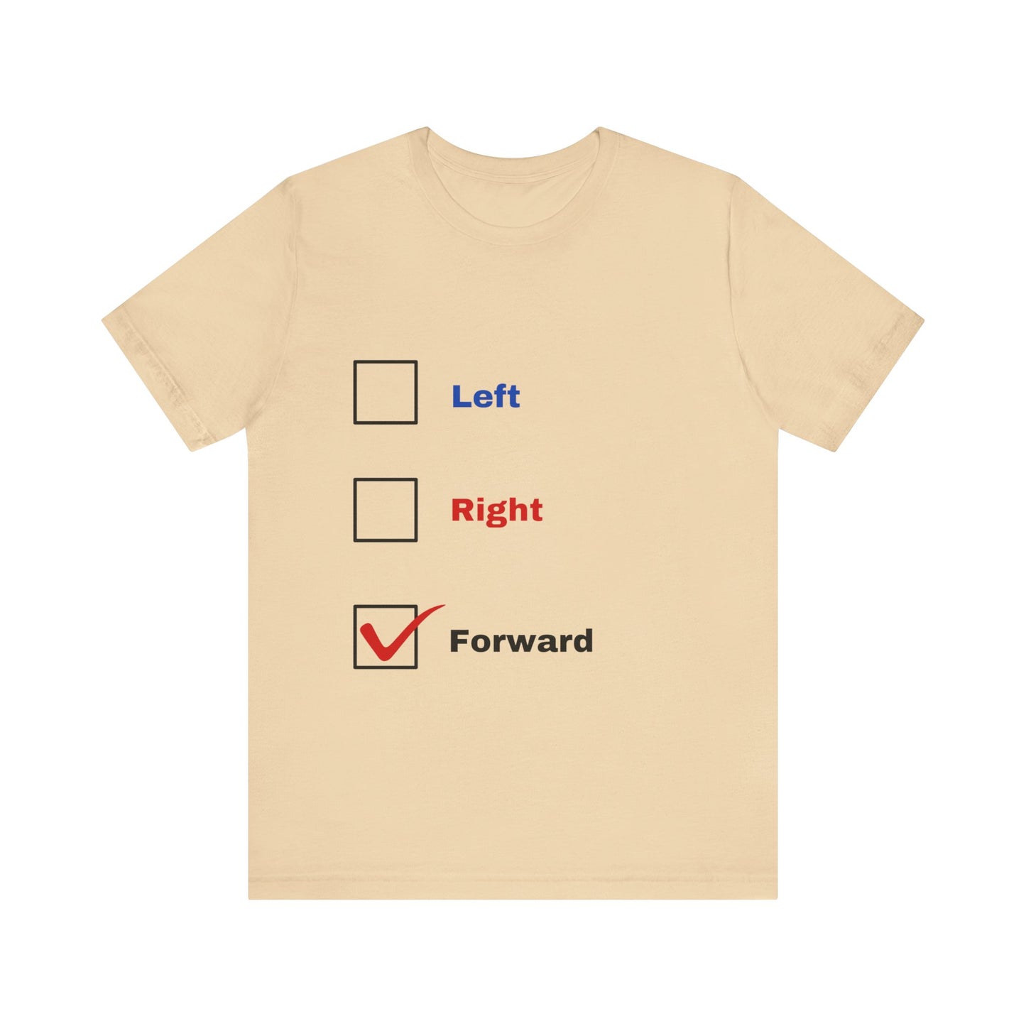 Check The Box - Forward Unisex Jersey Short Sleeve Tee