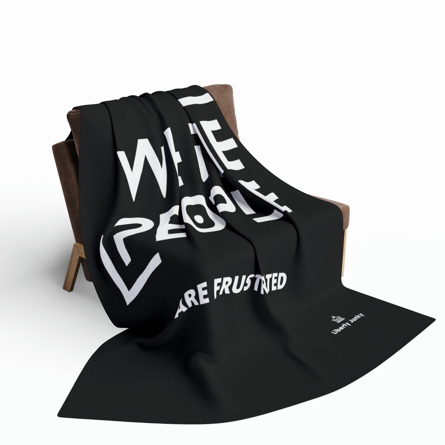 We The People Arctic Fleece Blanket Black