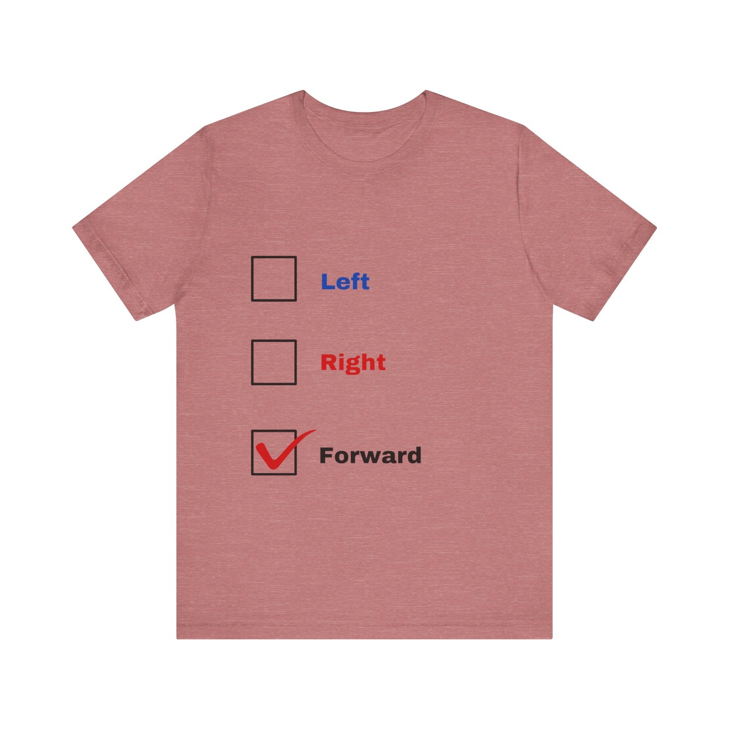 Check The Box - Forward Unisex Jersey Short Sleeve Tee