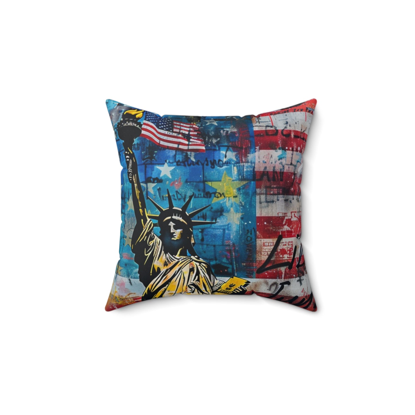 Liberty Junky Graffiti Pillow