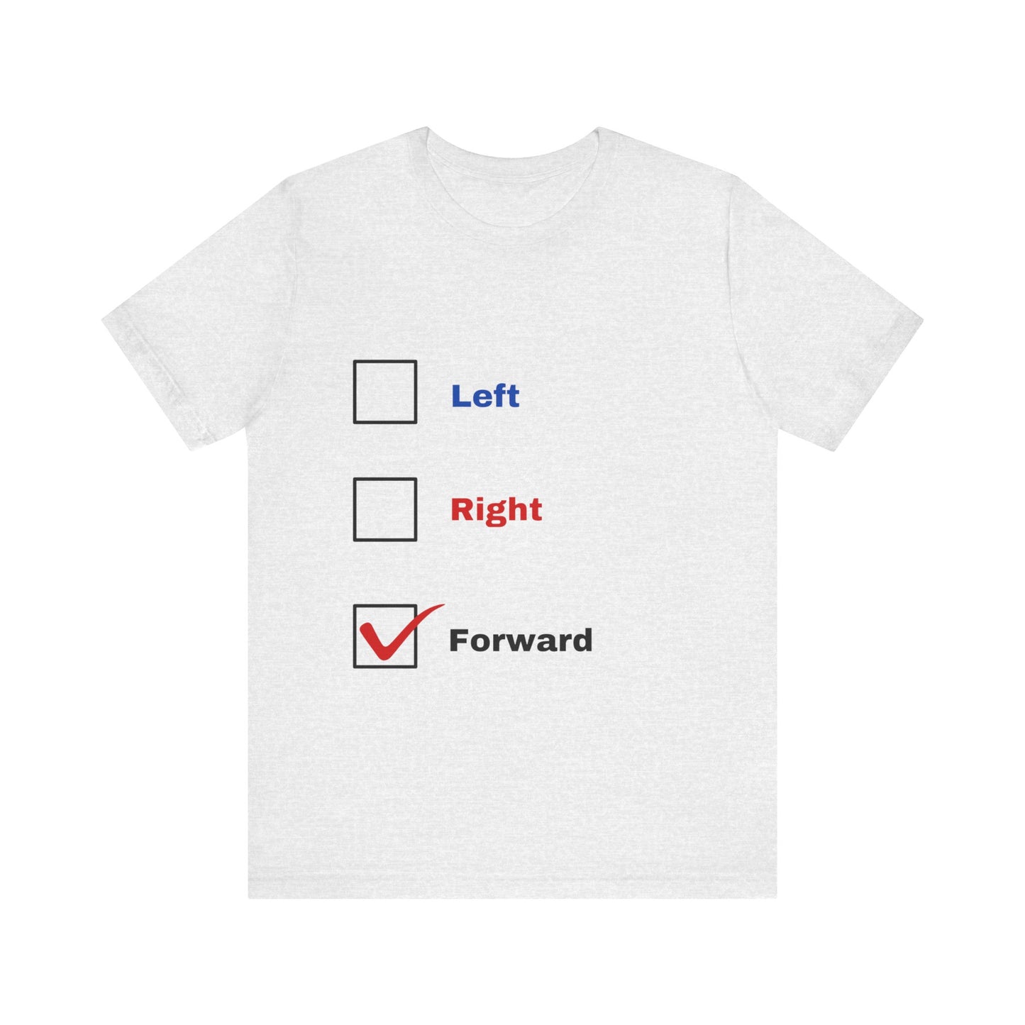 Check The Box - Forward Unisex Jersey Short Sleeve Tee