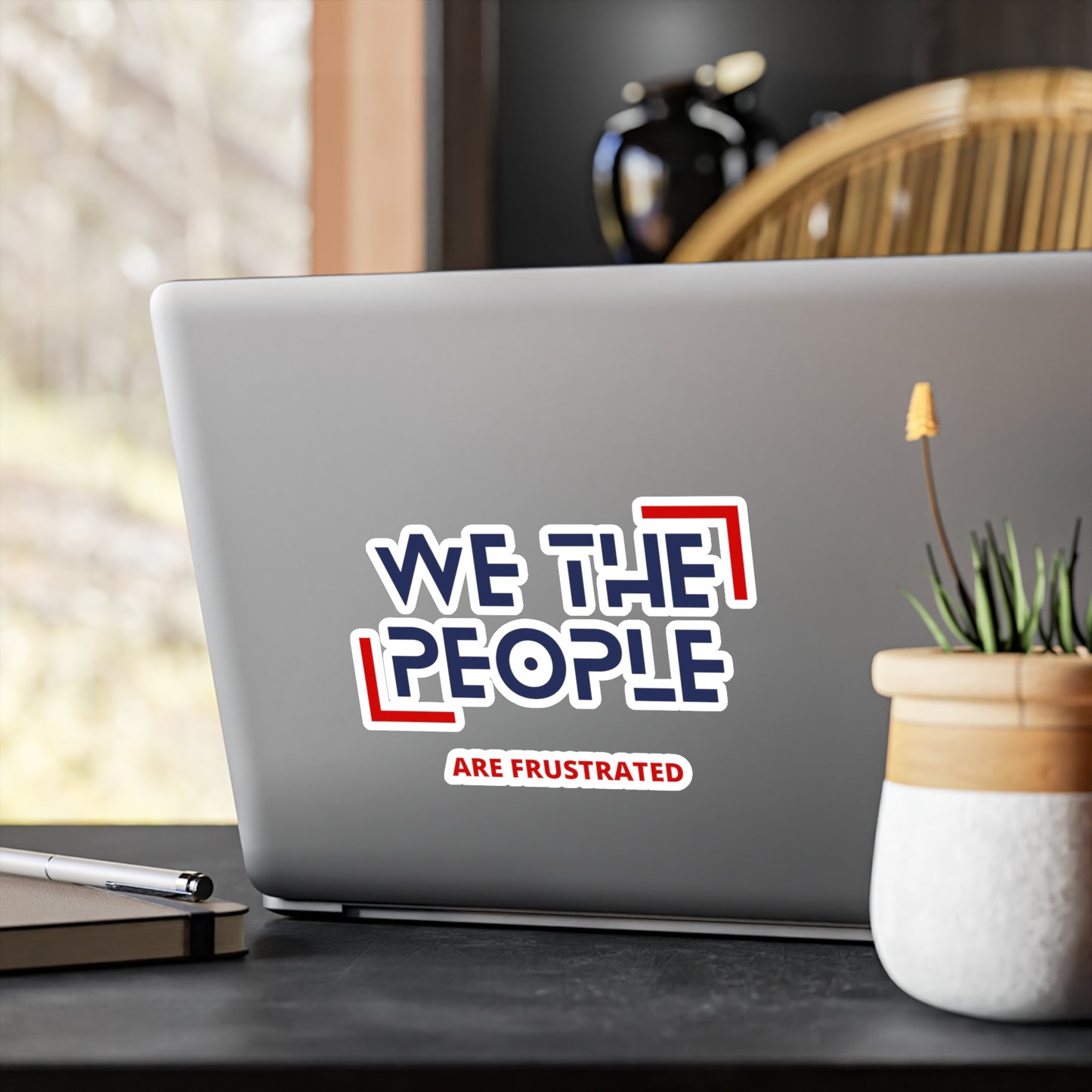 We The People Kiss-Cut Vinyl Decals