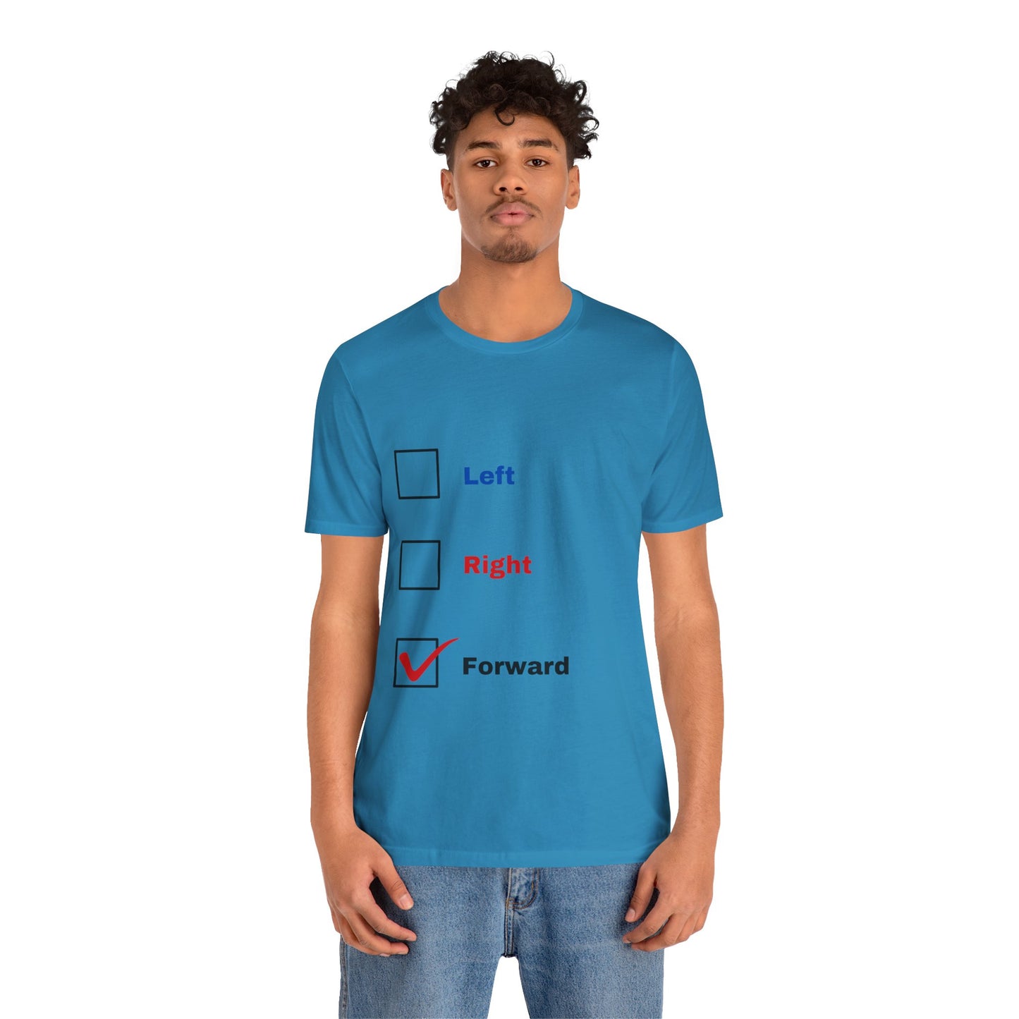 Check The Box - Forward Unisex Jersey Short Sleeve Tee