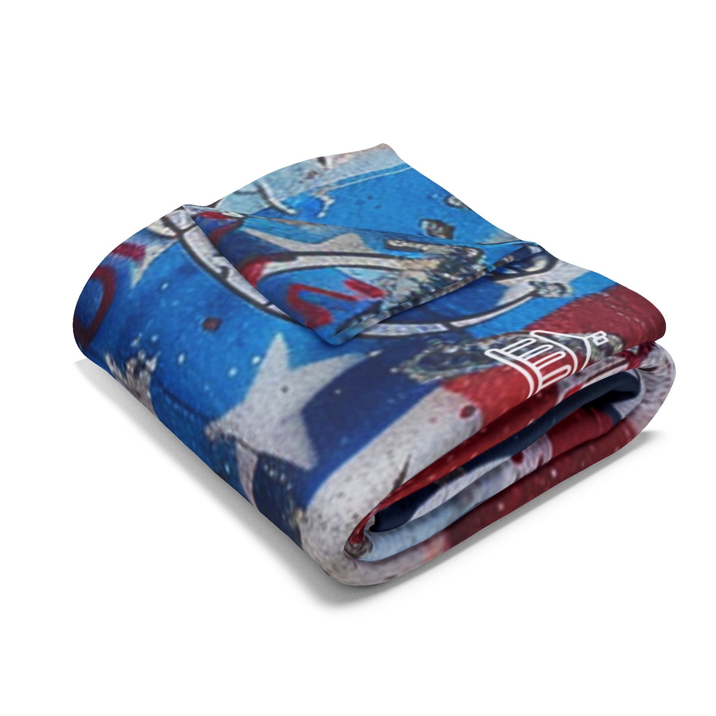 Statue of Liberty  Flag Arctic Fleece Blanket