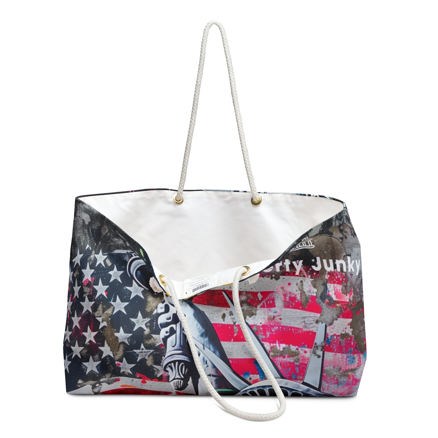 Liberty Junky Graffiti Statue of Liberty Weekender Bag