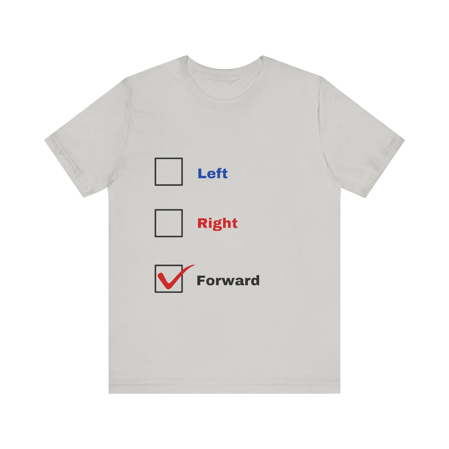 Check The Box - Forward Unisex Jersey Short Sleeve Tee