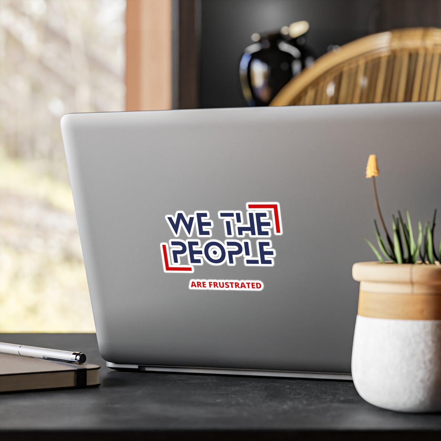 We The People Kiss-Cut Vinyl Decals