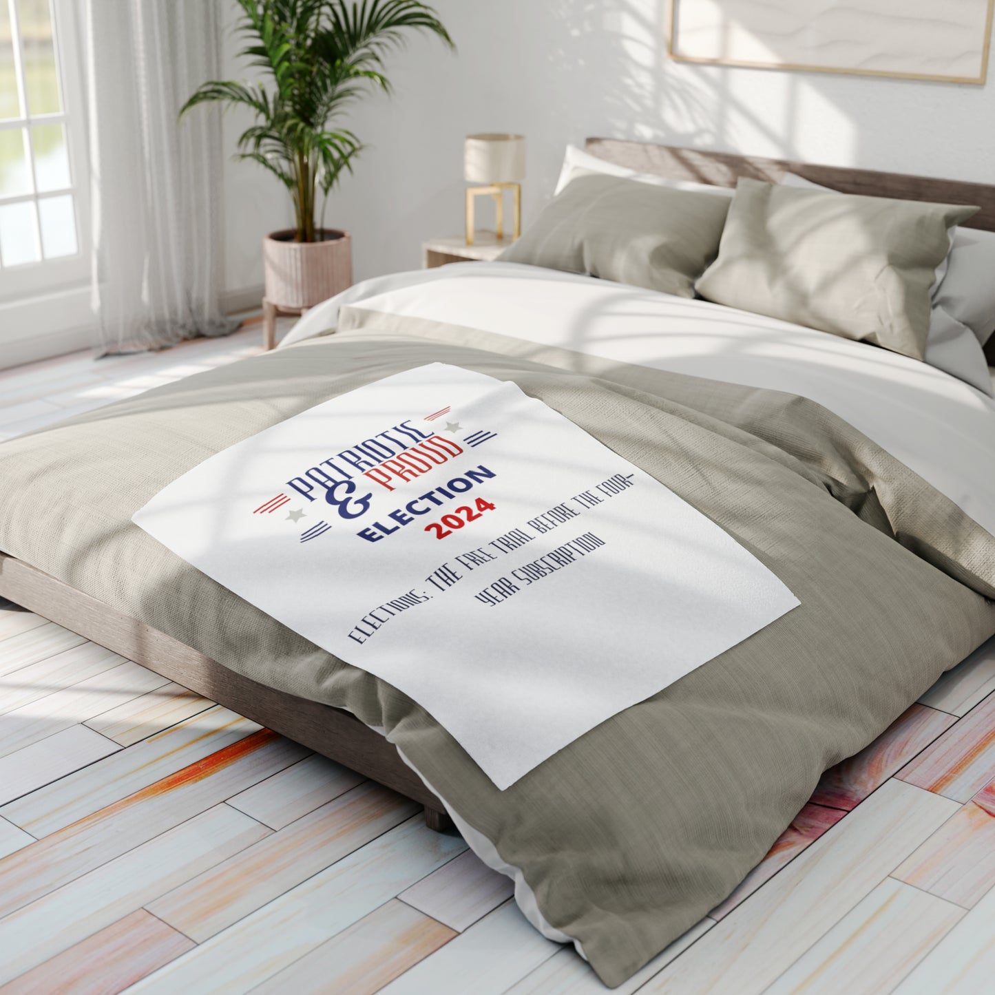 Proud Patriot Arctic Fleece Blanket