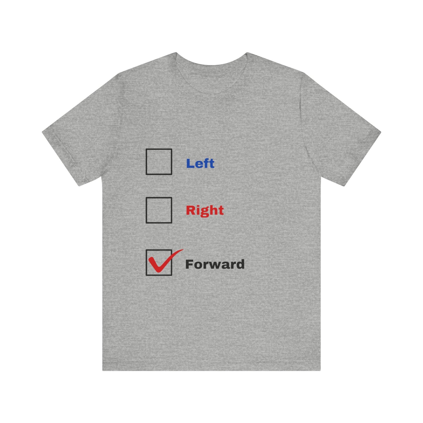 Check The Box - Forward Unisex Jersey Short Sleeve Tee