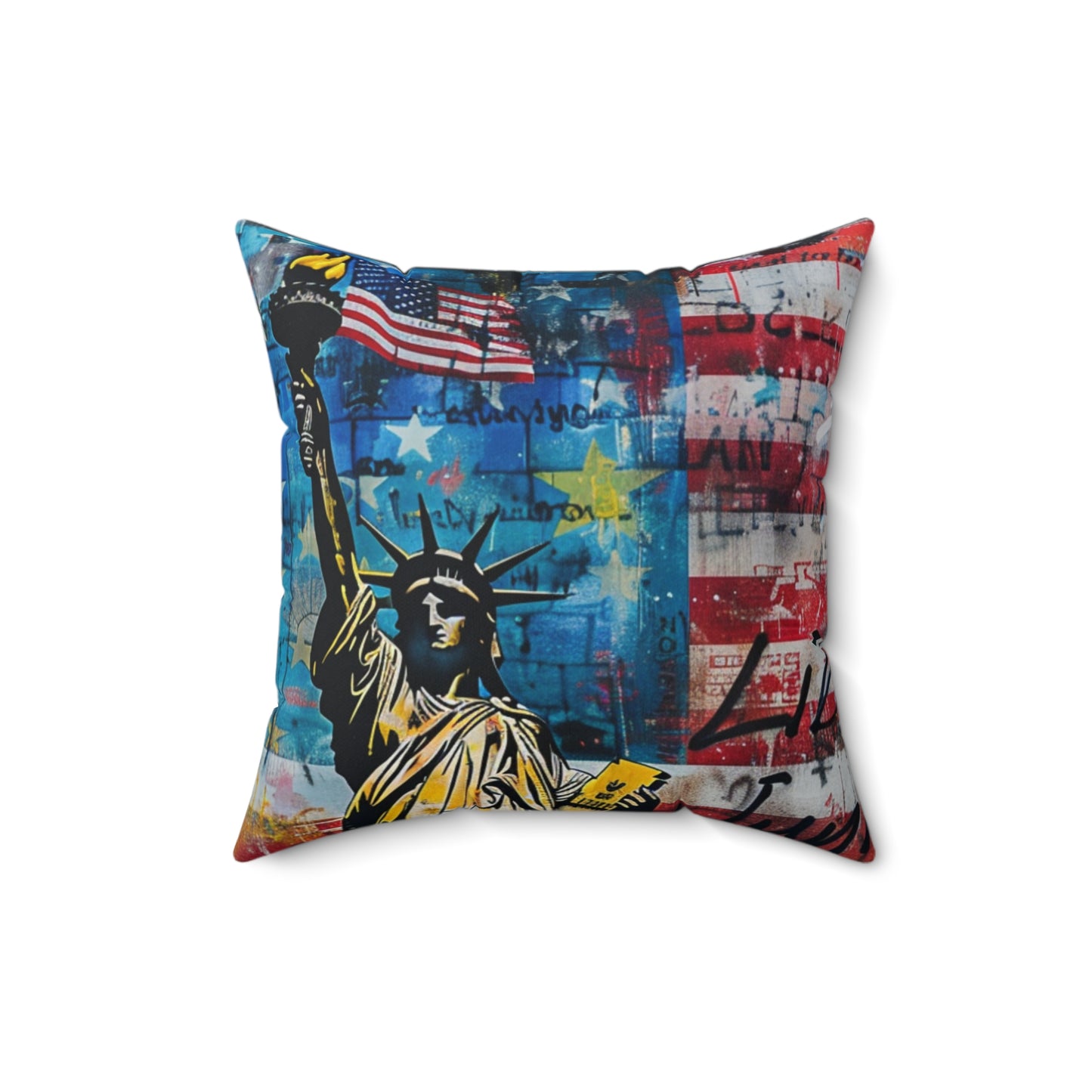 Liberty Junky Graffiti Pillow