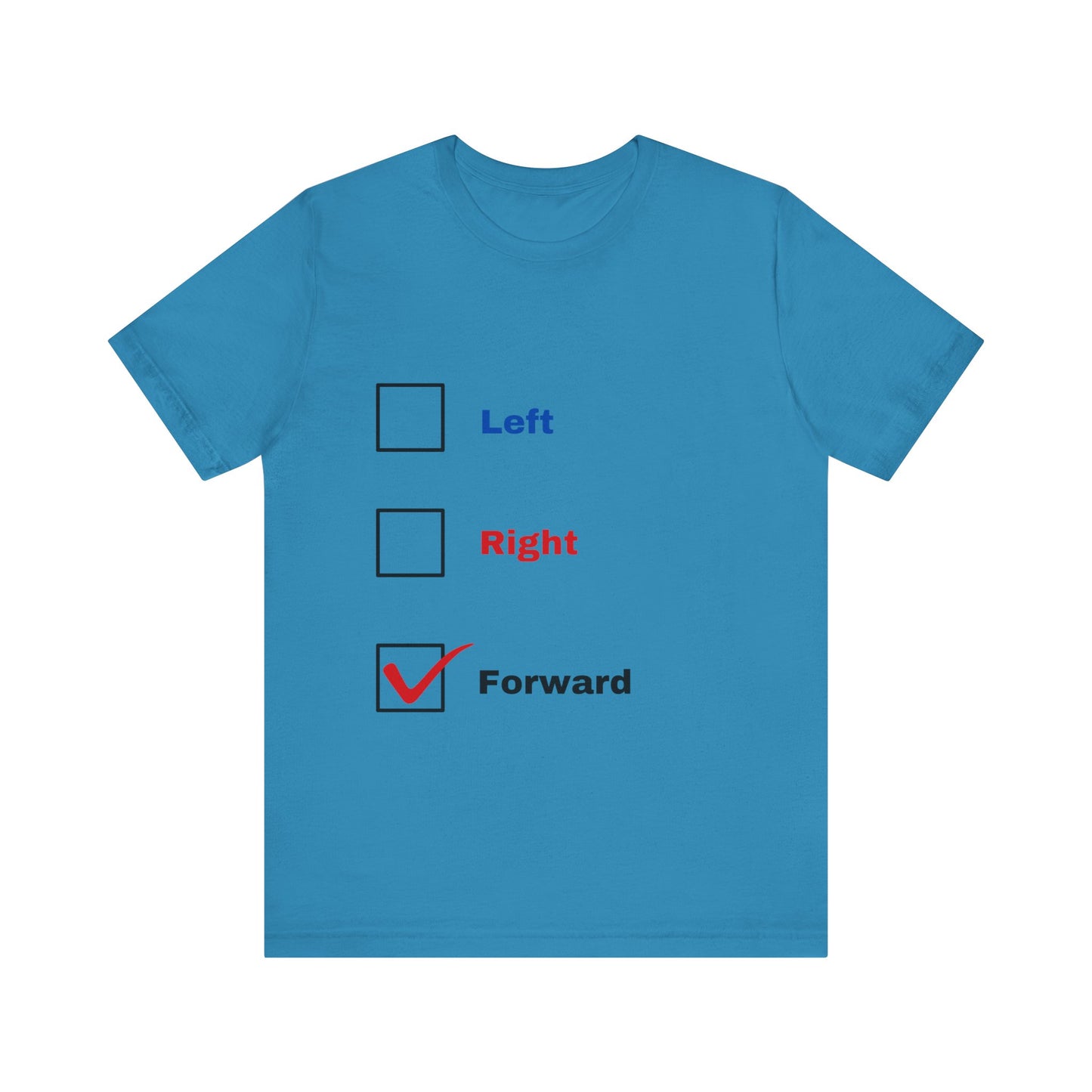 Check The Box - Forward Unisex Jersey Short Sleeve Tee