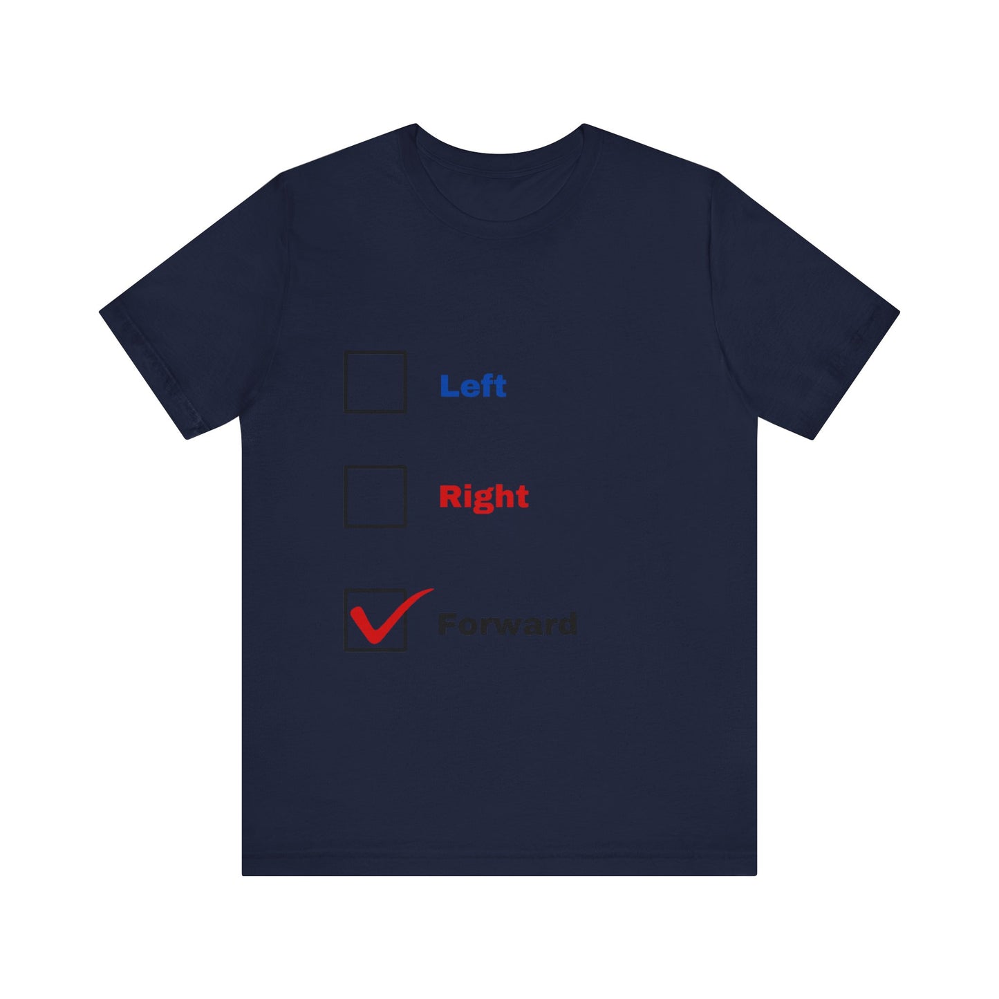 Check The Box - Forward Unisex Jersey Short Sleeve Tee