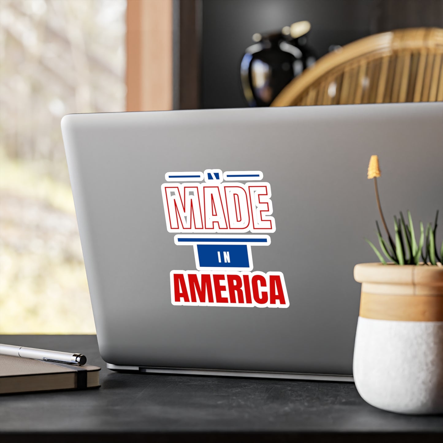 Made in America Kiss-Cut Vinyl Decals