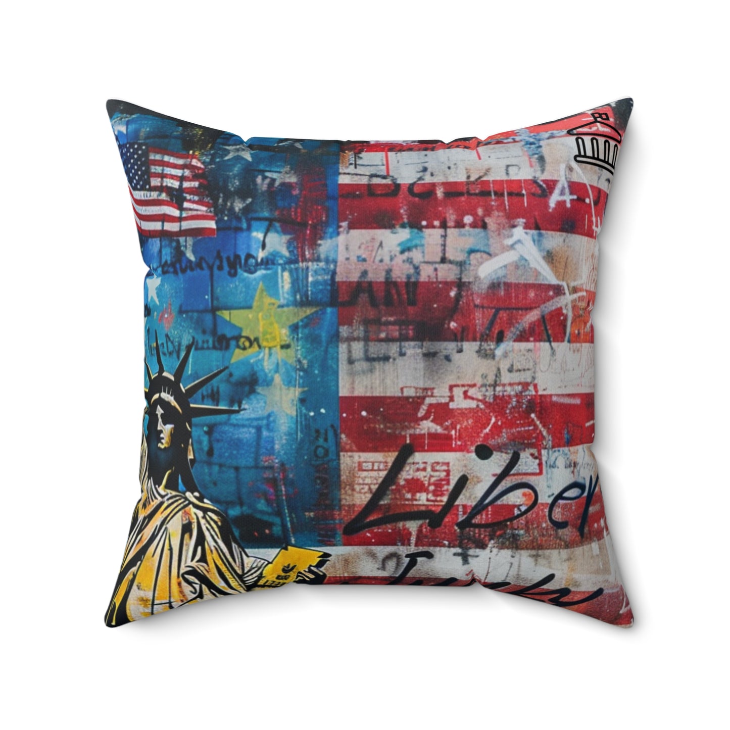 Liberty Junky Graffiti Pillow