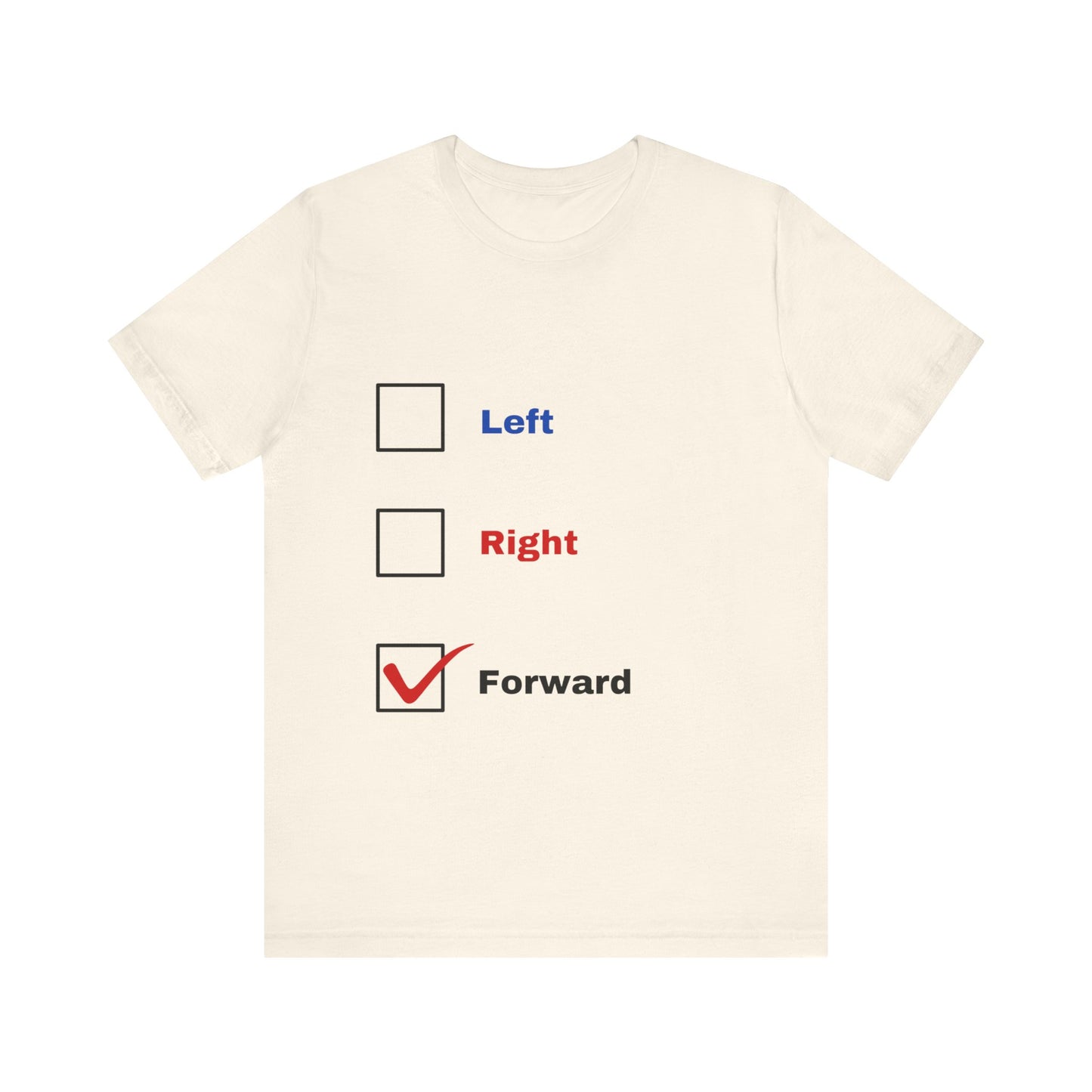 Check The Box - Forward Unisex Jersey Short Sleeve Tee