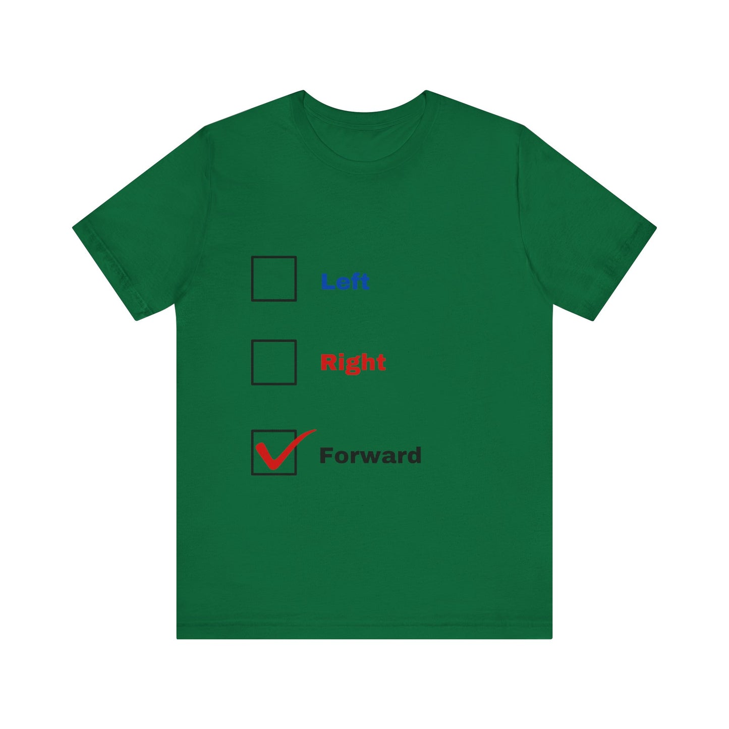 Check The Box - Forward Unisex Jersey Short Sleeve Tee