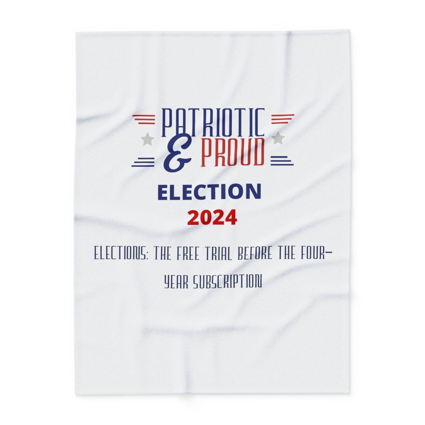 Proud Patriot Arctic Fleece Blanket