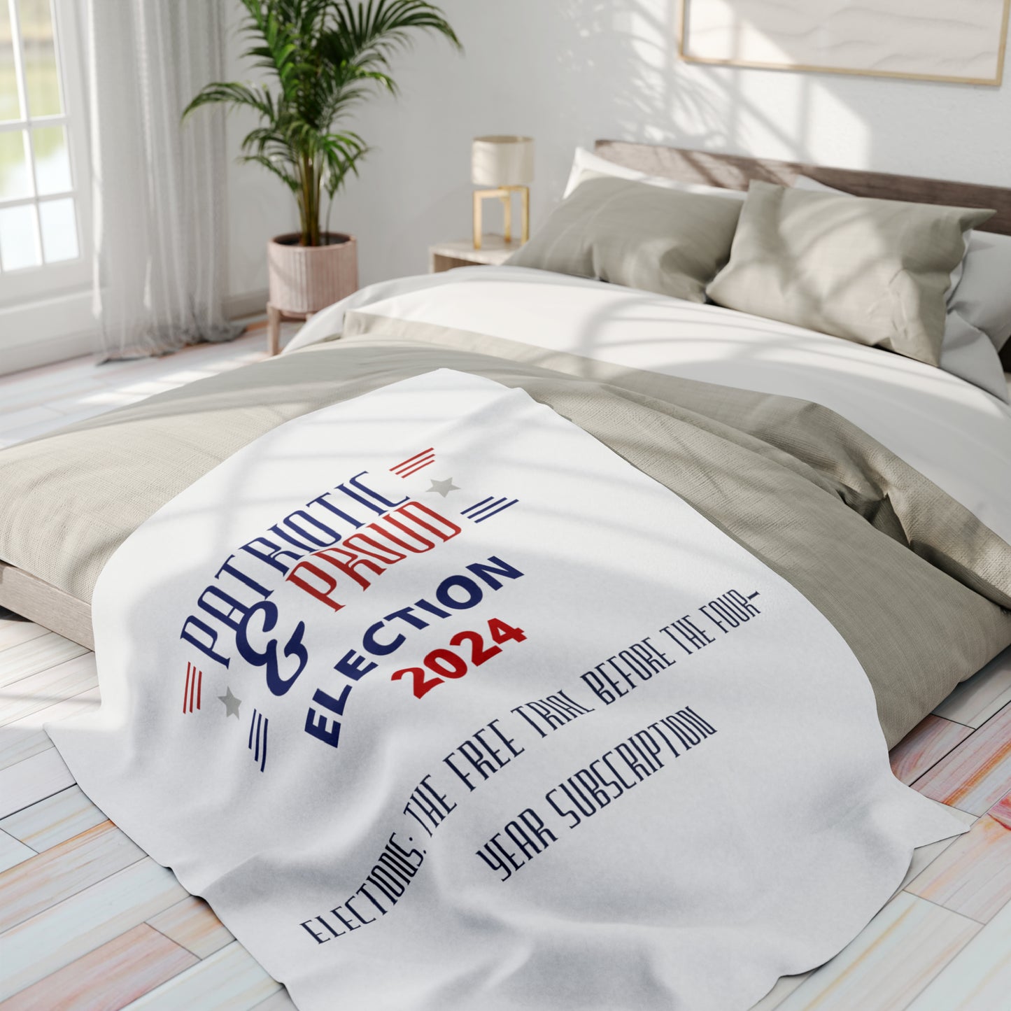 Proud Patriot Arctic Fleece Blanket