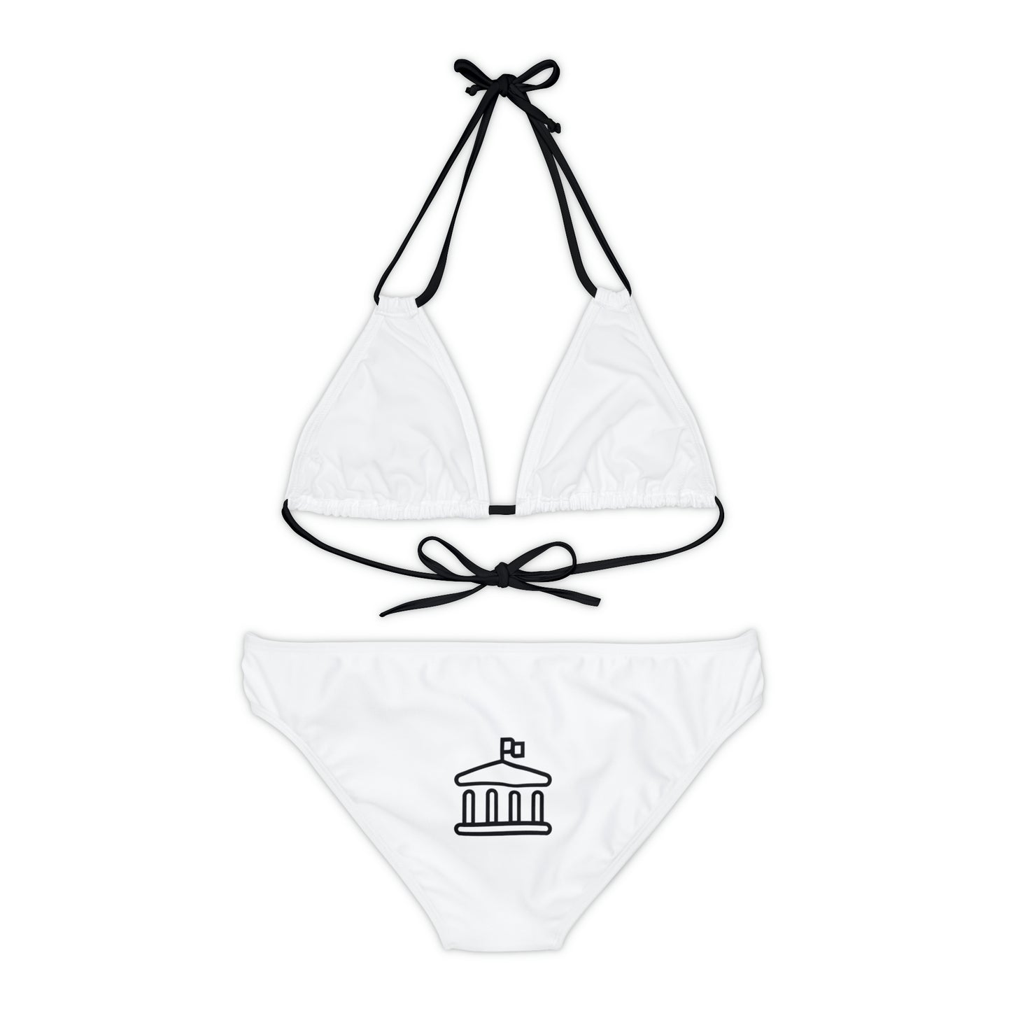 Amendment II Strappy Bikini Set (AOP)