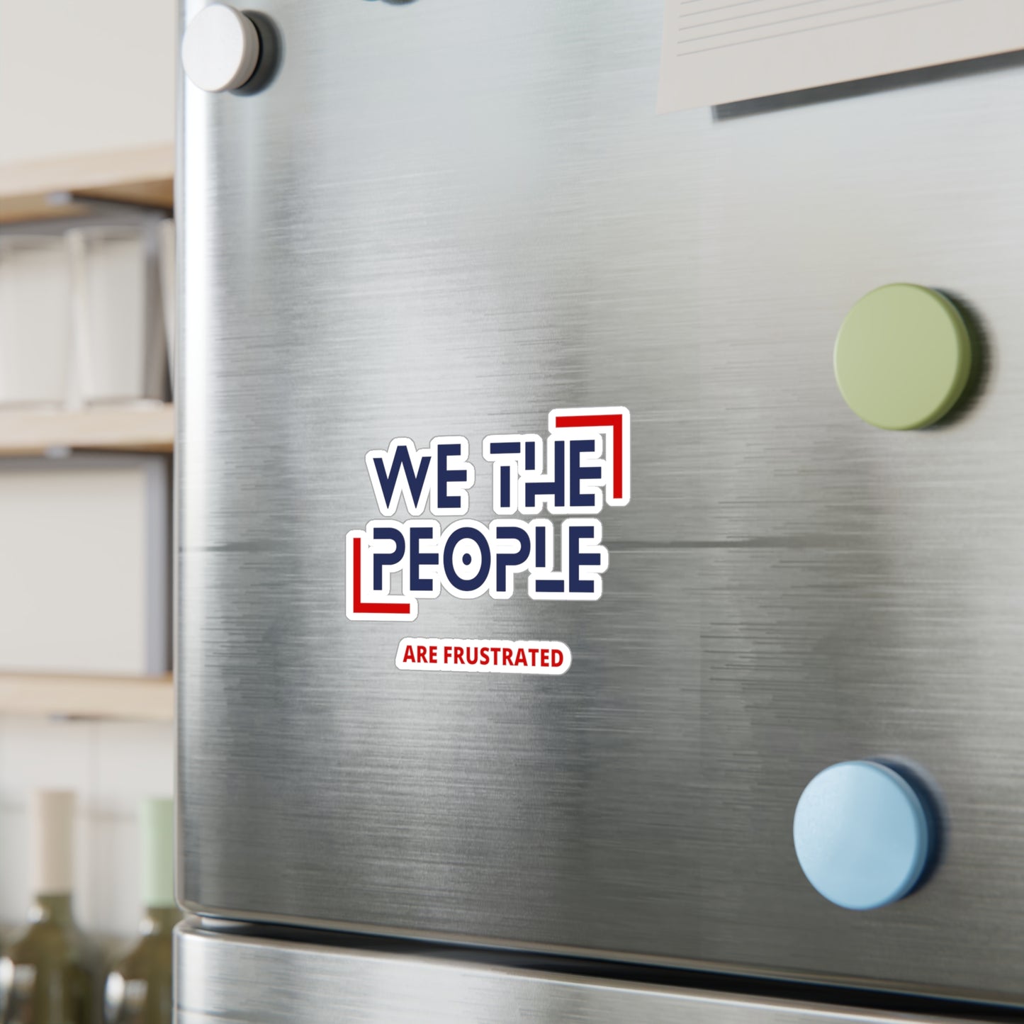 We The People Kiss-Cut Vinyl Decals