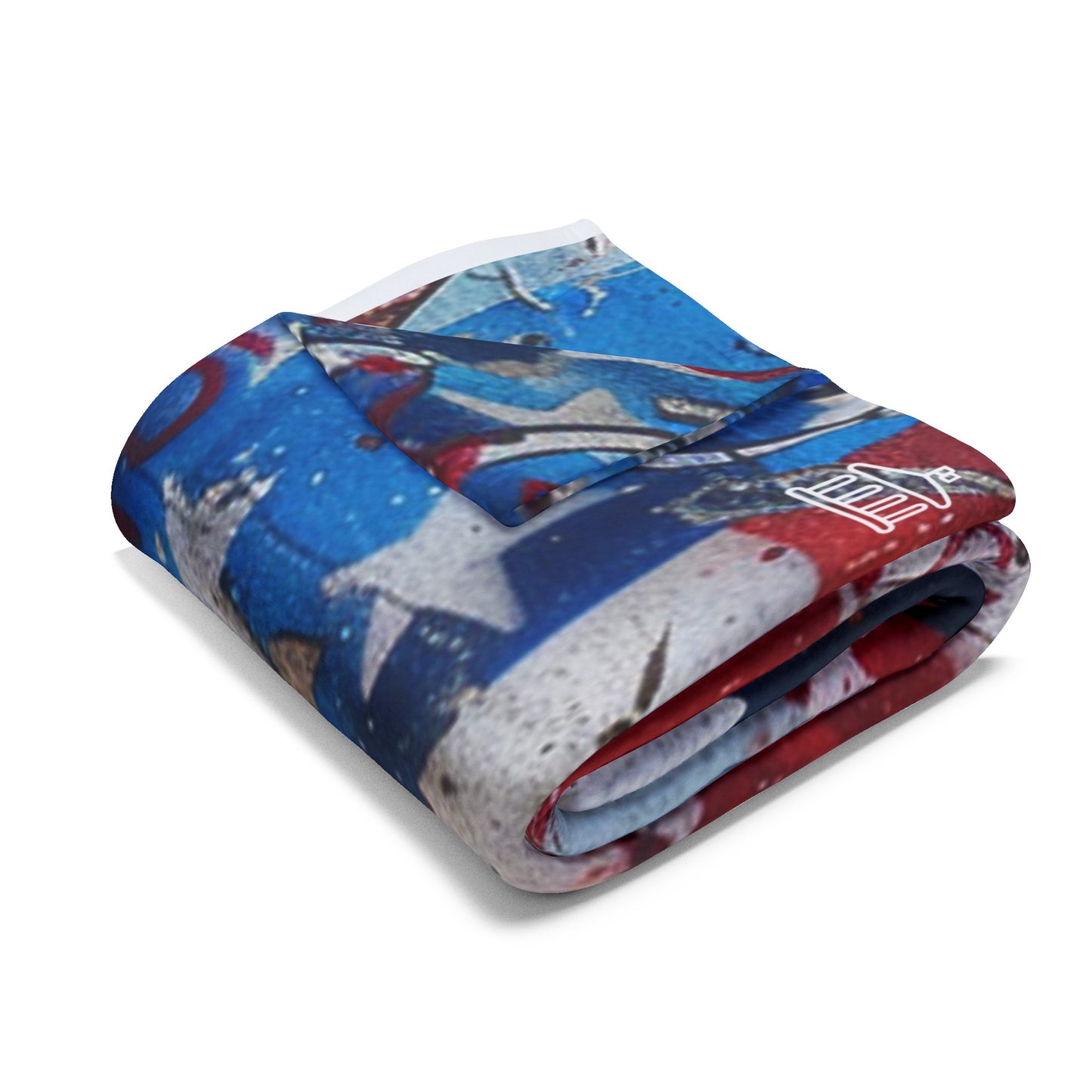 Statue of Liberty  Flag Arctic Fleece Blanket