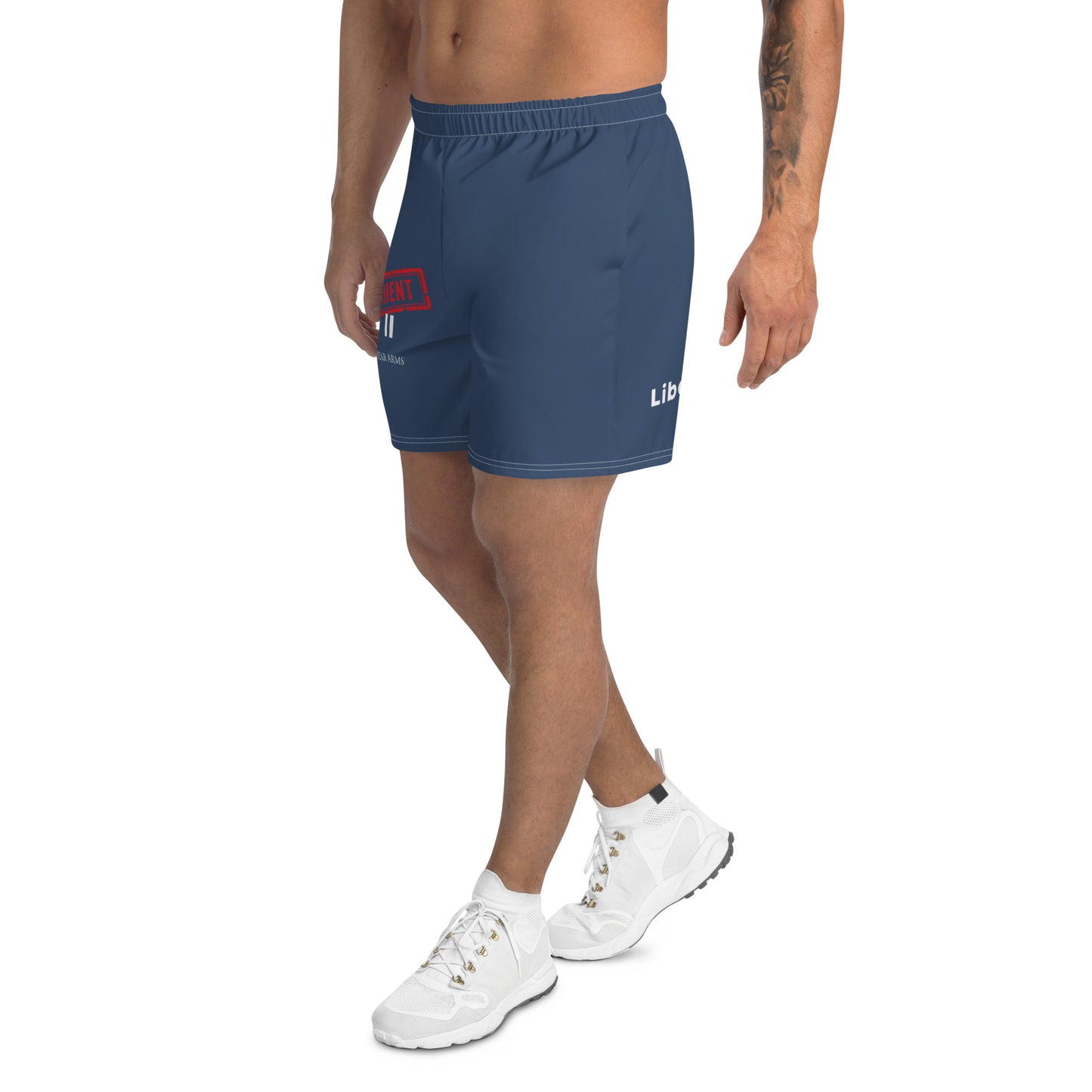 Amendment II Men's Recycled Athletic Shorts Navy