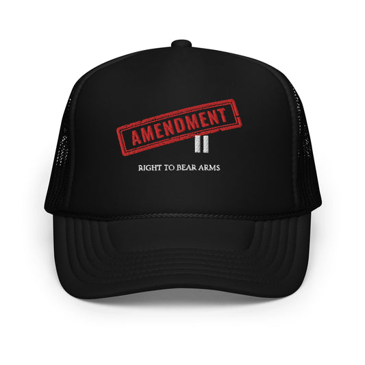 Amendment II Foam Trucker Hat