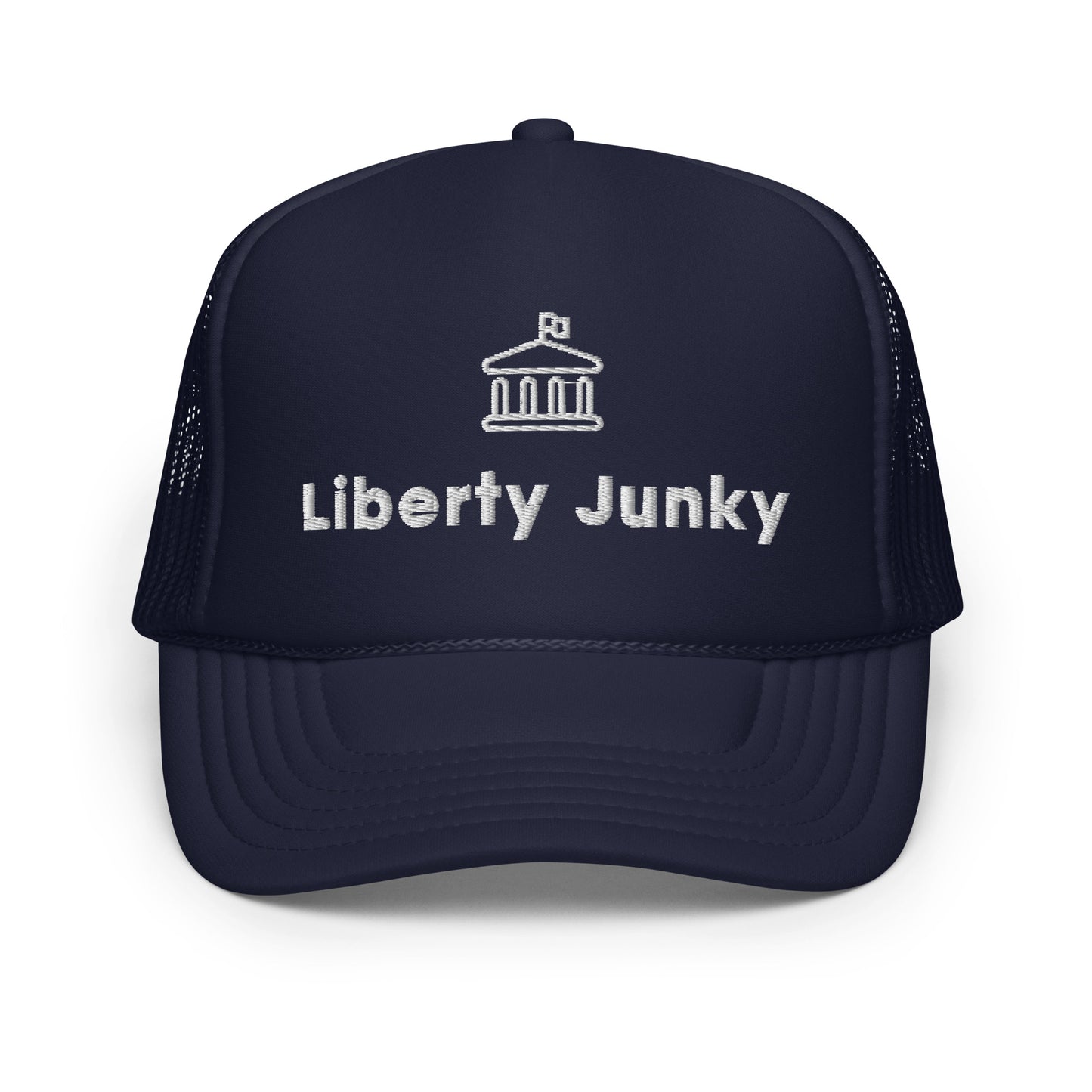 Liberty Junky Blk/Lue/Red - Foam trucker hat