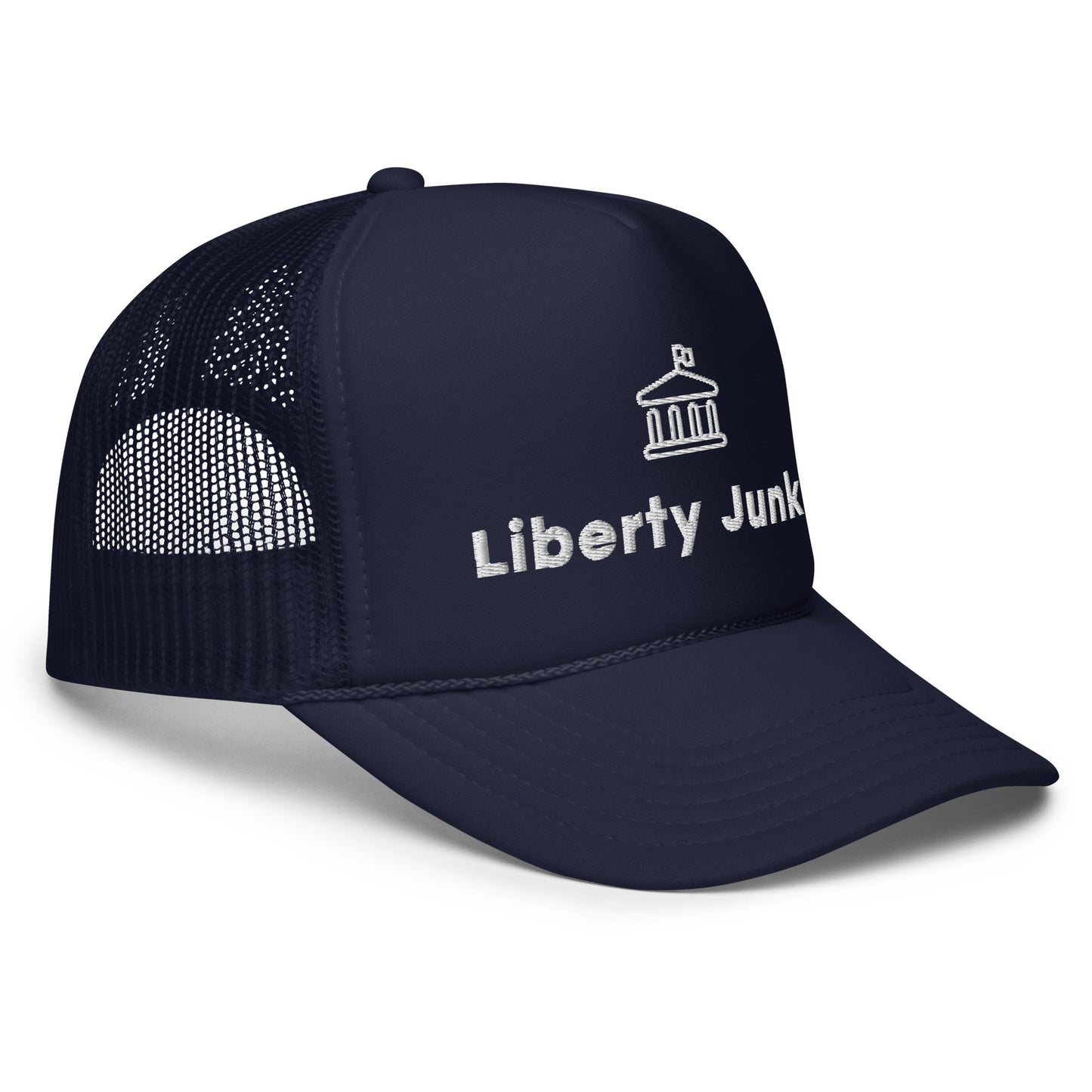 Liberty Junky Blk/Lue/Red - Foam trucker hat