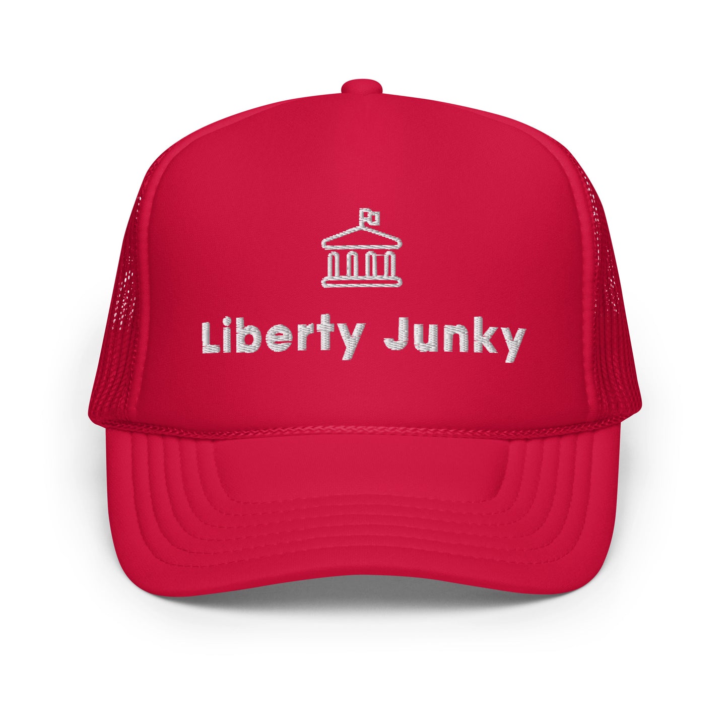 Liberty Junky Blk/Lue/Red - Foam trucker hat