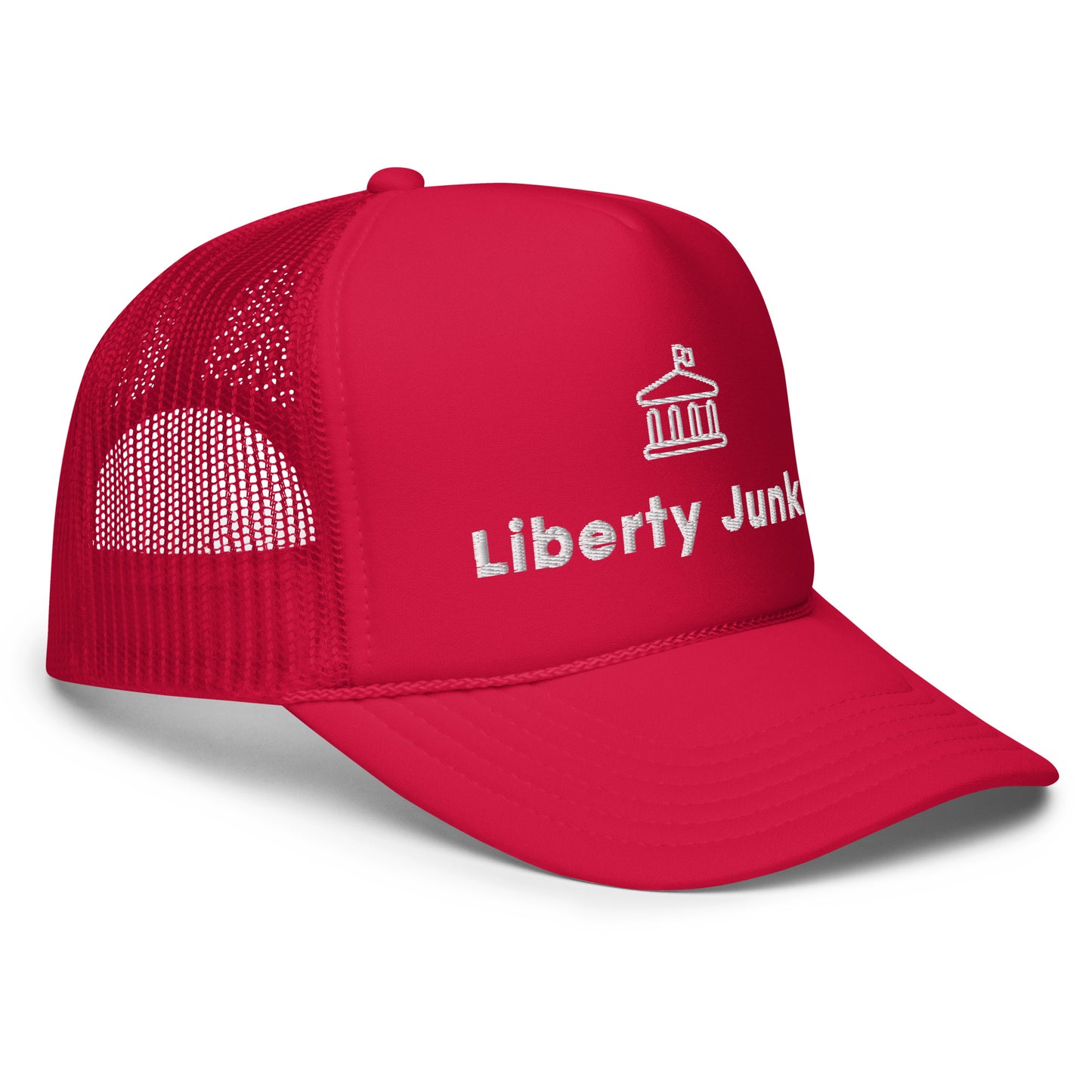 Liberty Junky Blk/Lue/Red - Foam trucker hat