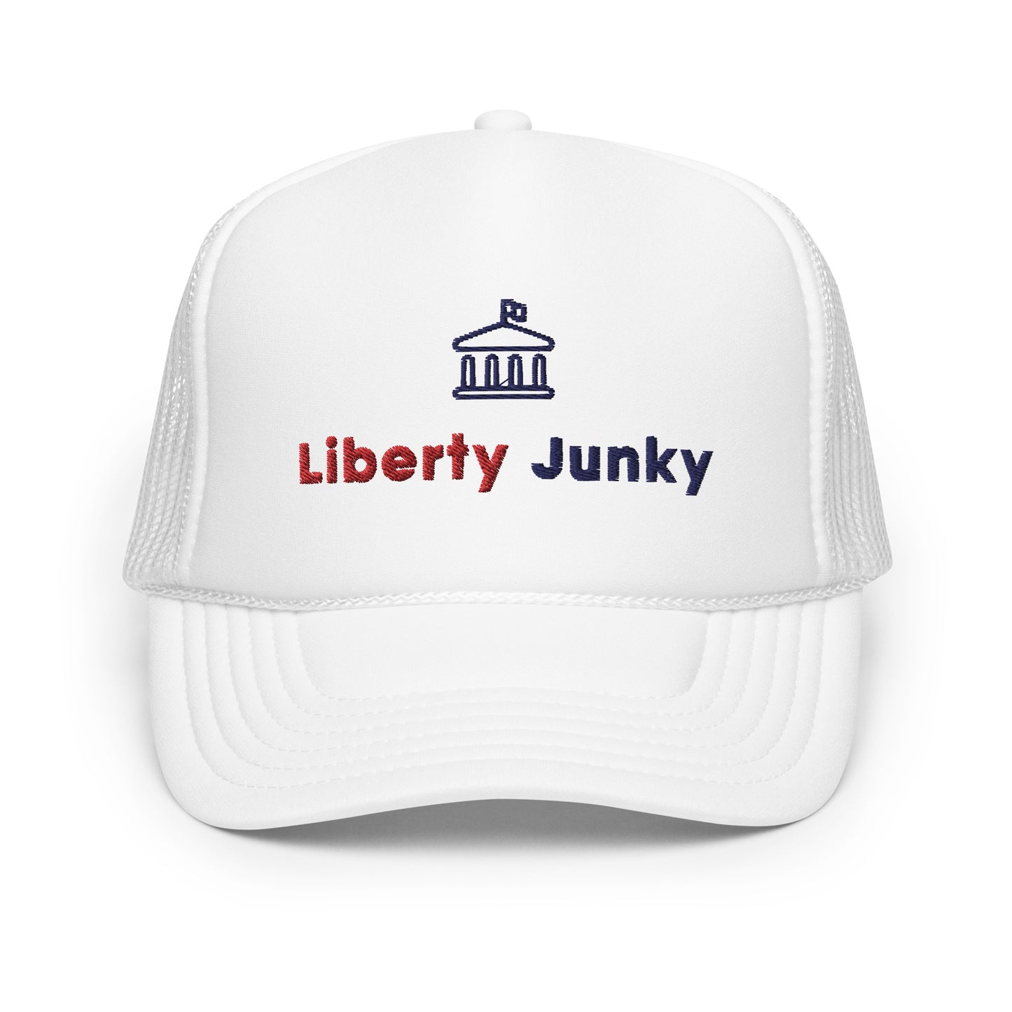 Liberty Junky red/Blue Foam trucker hat