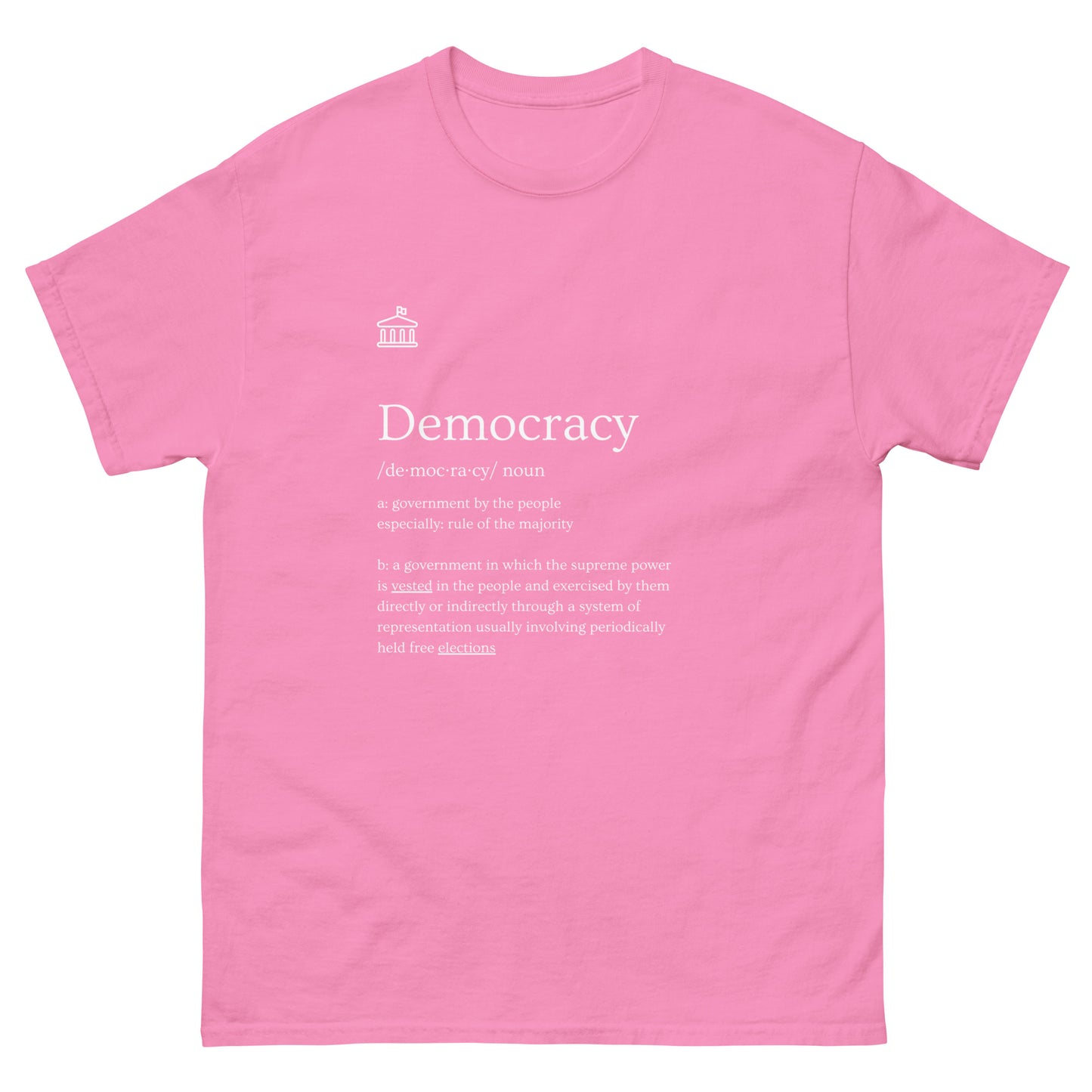 Democracy Men's classic tee