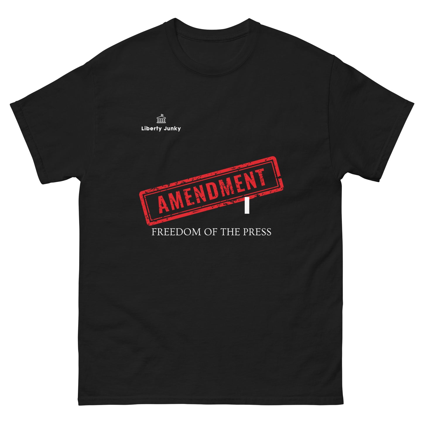 1st Amendment-Freedom of the Press Men's classic tee Dark Colors