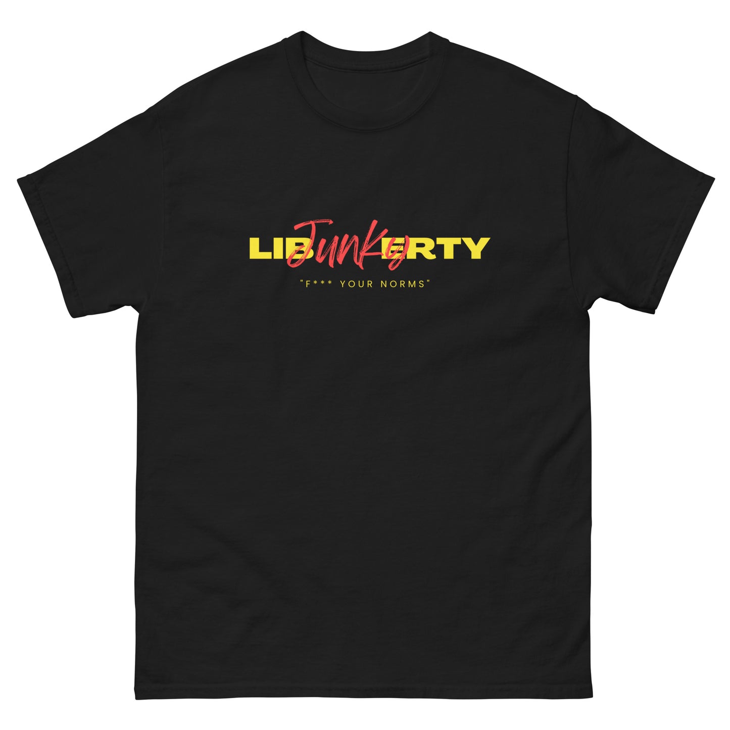 Liberty Junky F your Norms Men's classic tee