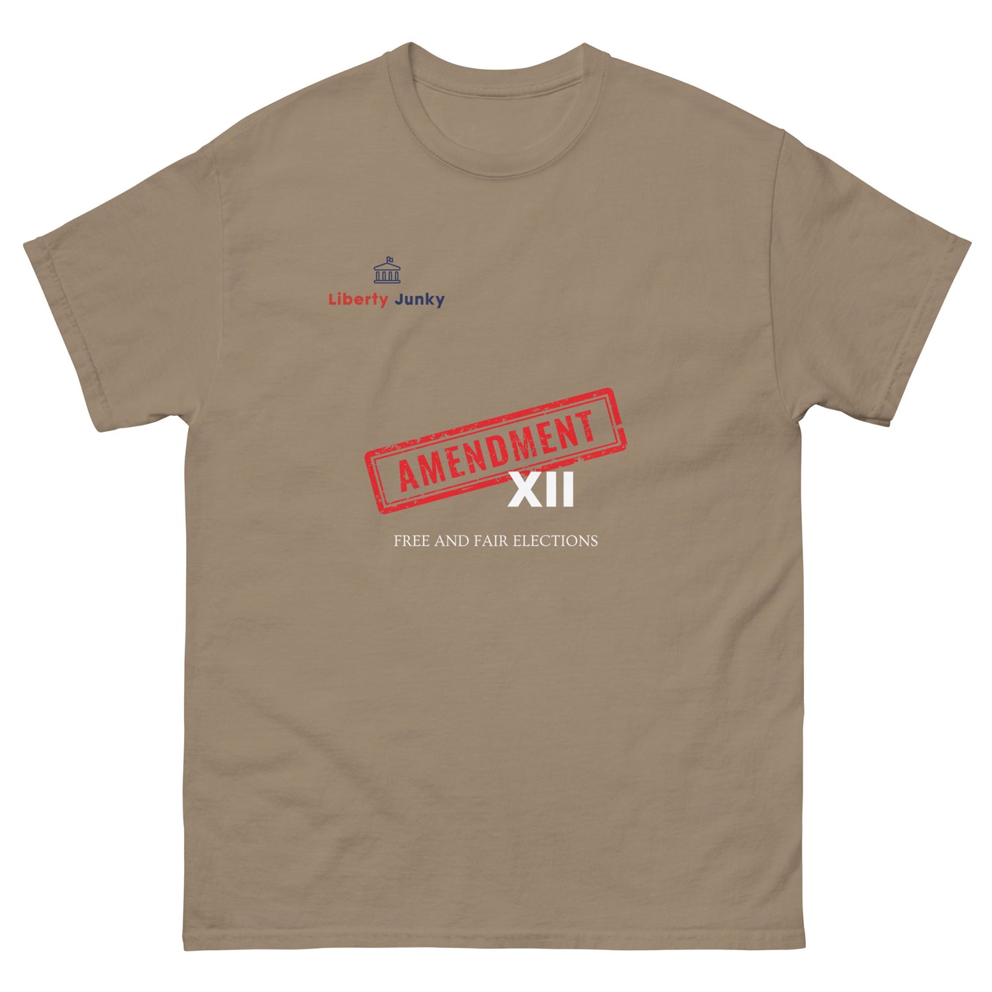 Amendment XII Men's classic tee with Liberty Logo