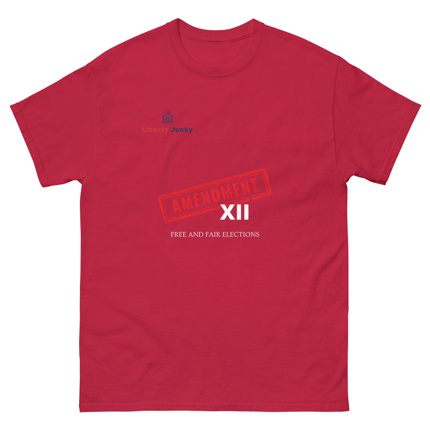 Amendment XII Men's classic tee with Liberty Logo