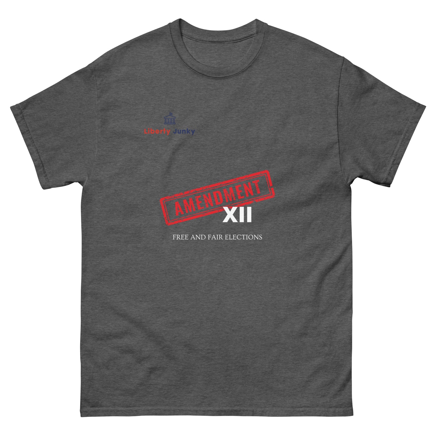 Amendment XII Men's classic tee with Liberty Logo