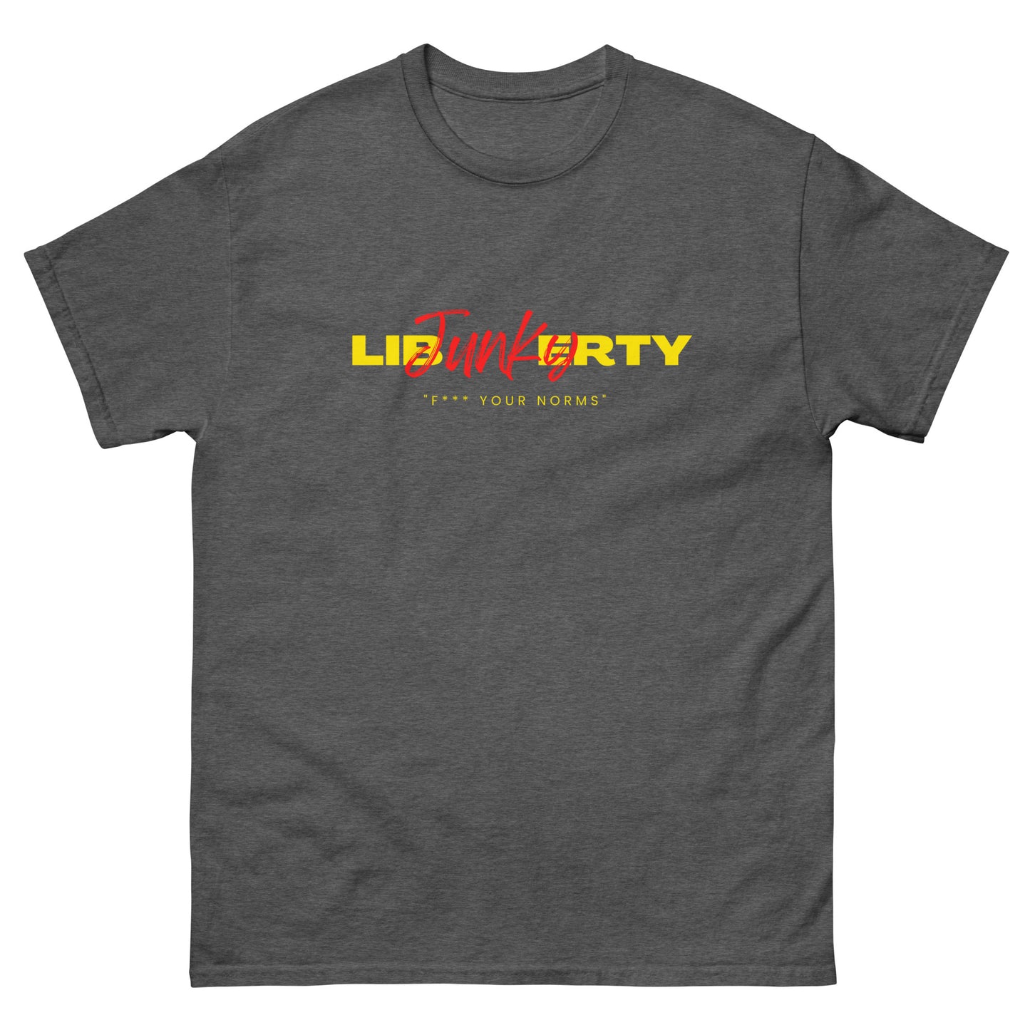 Liberty Junky F your Norms Men's classic tee