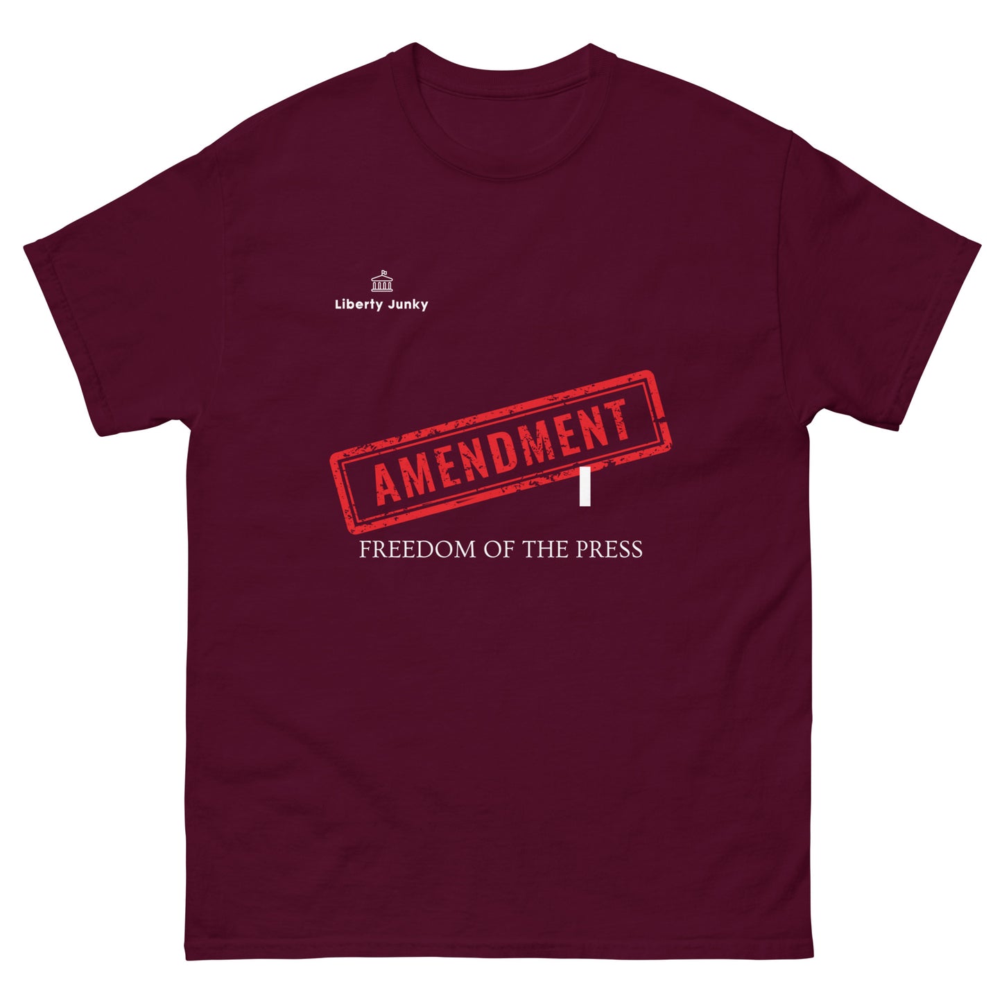 1st Amendment-Freedom of the Press Men's classic tee Dark Colors