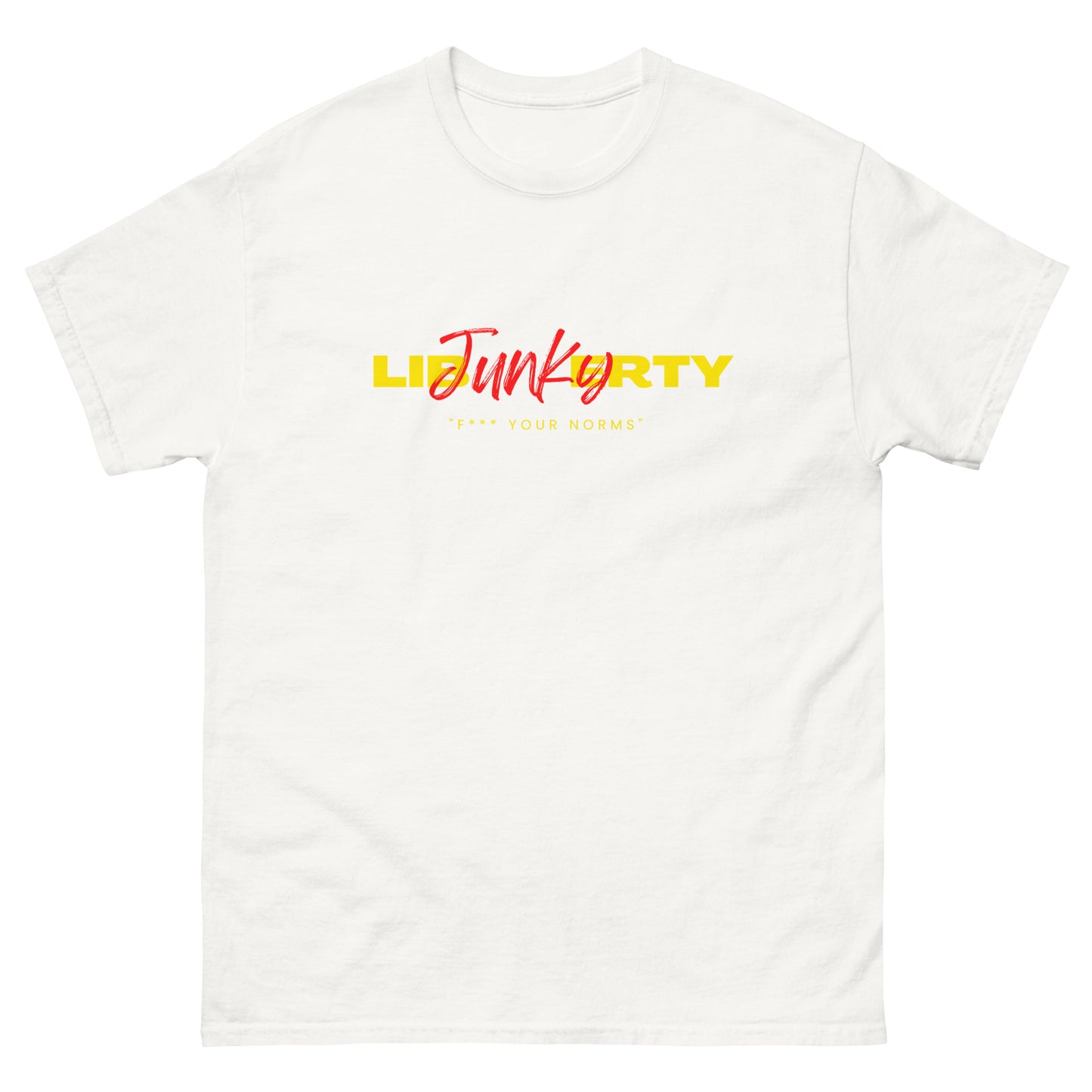 Liberty Junky F your Norms Men's classic tee