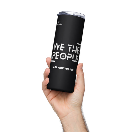 We The People Stainless steel tumbler