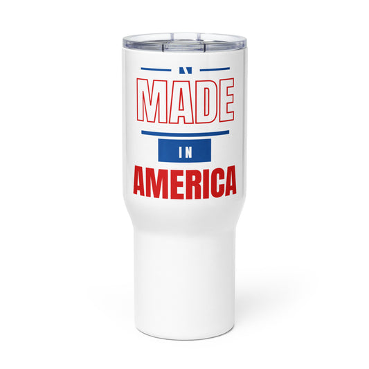 Made In America Travel mug with a handle