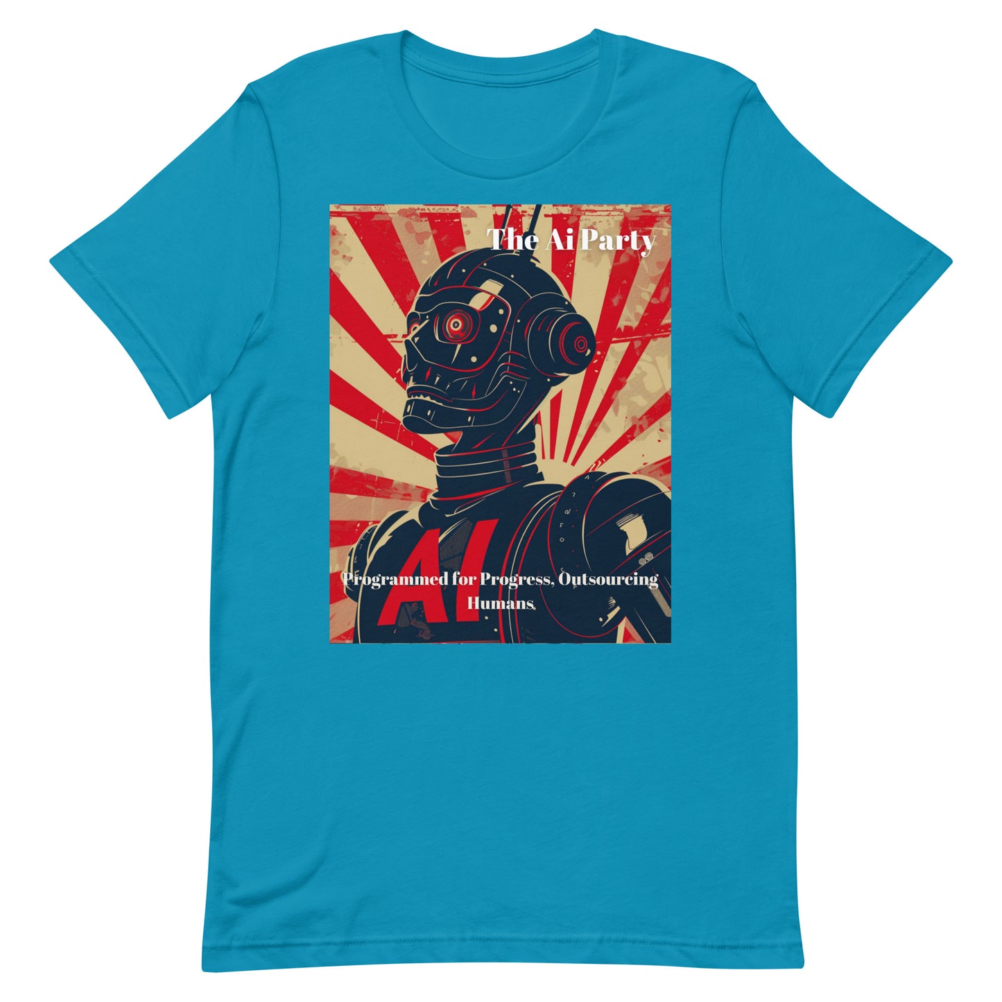 Programmed for Progress Unisex t-shirt -Ai Party