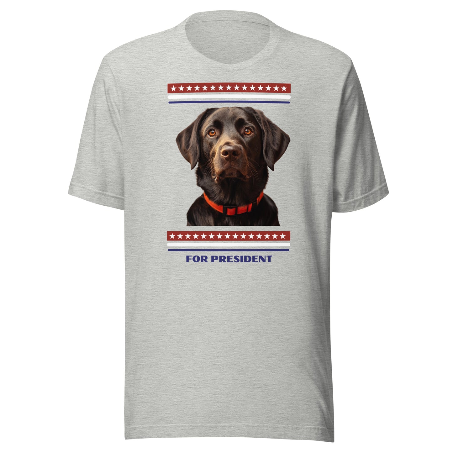 Black Labrador Retriever For President Unisex t-shirt