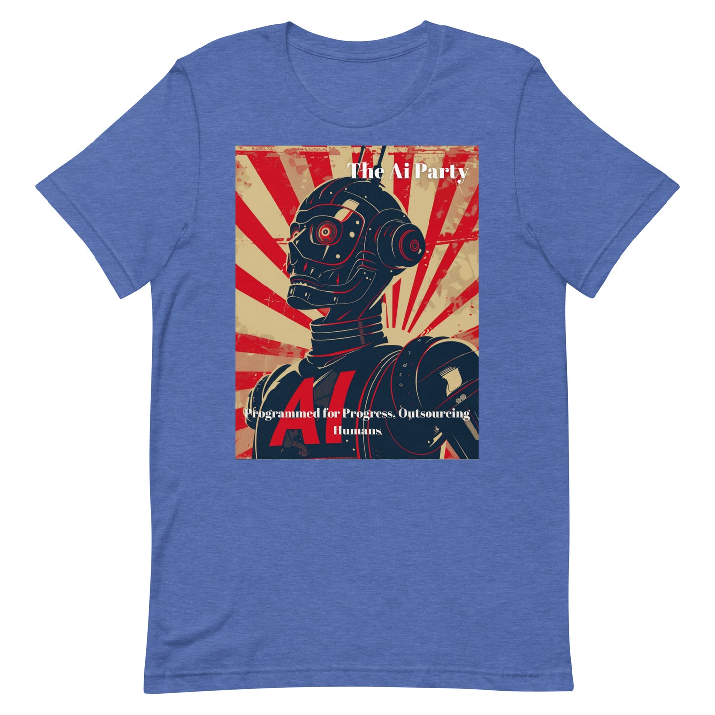 Programmed for Progress Unisex t-shirt -Ai Party