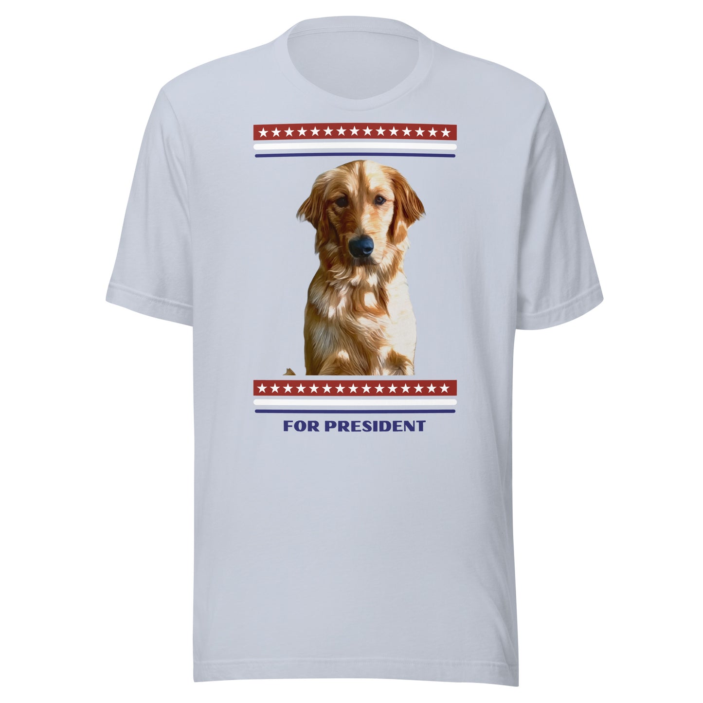 Golden Retriever For President Unisex t-shirt