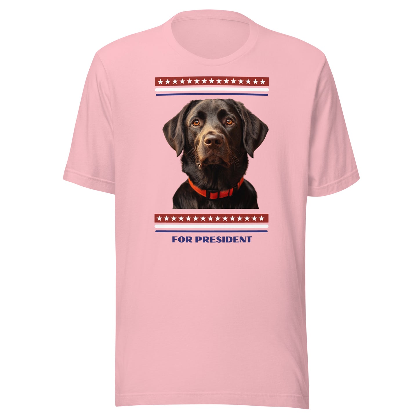 Black Labrador Retriever For President Unisex t-shirt