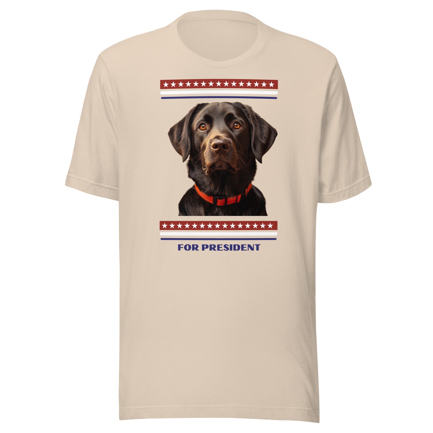 Black Labrador Retriever For President Unisex t-shirt