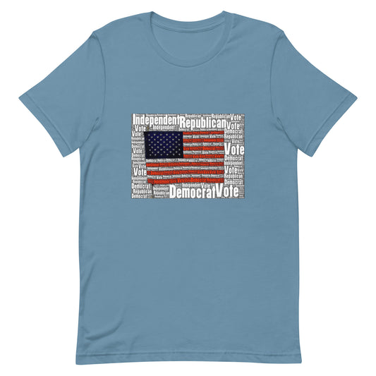 Liberty Political Flag Unisex t-shirt - Bright